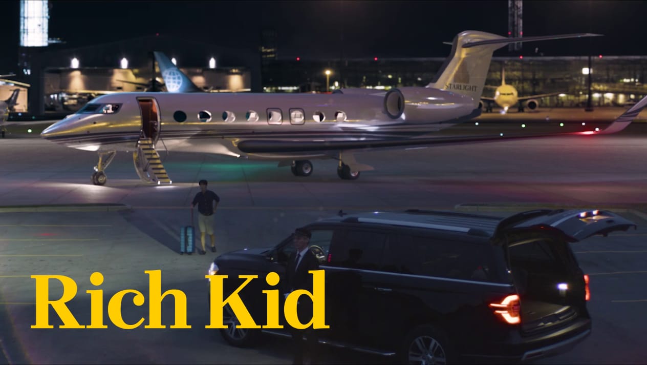 Rich Kid production artwork from JadeRose Film & TV
